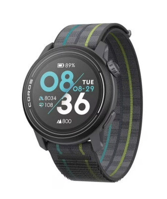 COROS Pace 3 GPS w/Nylon Band Sport Watch, Black