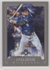2017 Panini Diamond Kings Grey Framed Ryan Braun #72 1md