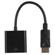 Displayport DP Male To VGA Female Adapter Display Port Cable Converter