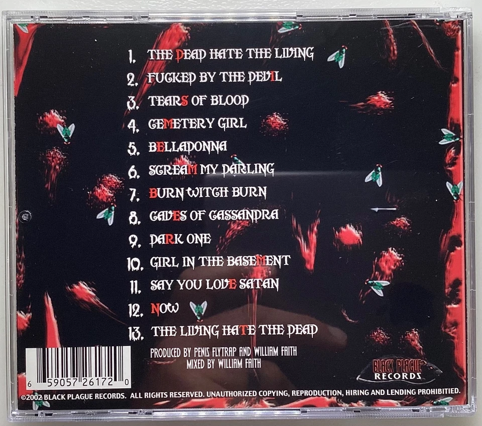 Penis Flytrap - Dismemberment (CD 2002) Goth Punk Metal 45 Grave Christian Death - Image 2 of 3