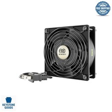 Compact Quiet Muffin Fan 120mm x 38mm for Cooling  Ventilation - Approved