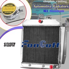 3 ROW Radiator For 1955-1959 1956 Chevy Truck 3100 3200 3400 3500 3600 3800 3.8L