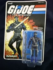 G.I Joe Snake Eyes Cartoon Super7 ReAction O-Ring Figure Stock Unpunched
