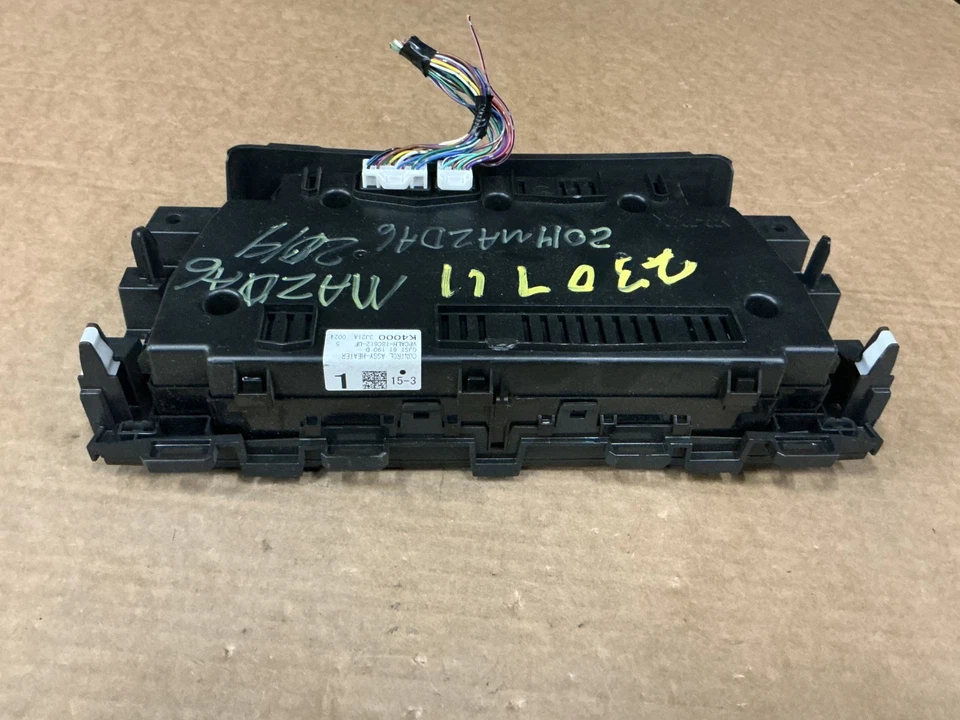 2014-2015 MAZDA 6 AC HEATER CLIMATE TEMPERATURE CONTROL SWITCH OEM GJS161190D - Image 4 of 4