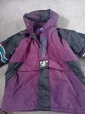Mighty Ducks, Starter Pull Over Coat ,anaheim Mighty Ducks jersey,large,original