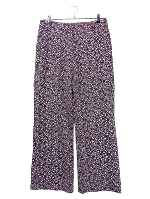 BODEN Pantalon «Baggy» Dames Pantalon T EU 44 rose-blanc-noir style décontracté - Photo 1/4