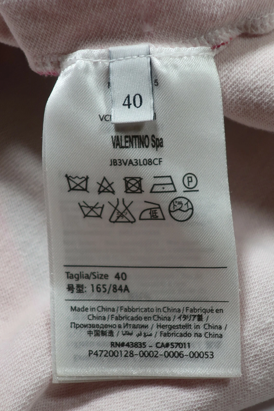 VALENTINO L'Amour Felpa Modal Rossa Maglione Pullover Giacca Small S 40 4 6