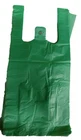100 Green Plastic T-shirt Retail Shopping Grocery Bags Handles Small 6x3x13