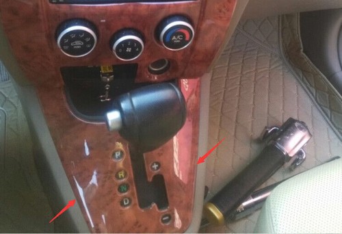 1X Wood Grain Peach Middle Console Gear Shift Panel For Hyundai Tucson 2005-2009 - Picture 9 of 11