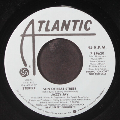 エイジ。 JAZZY JAY: son of beat street / same ATLANTIC 7