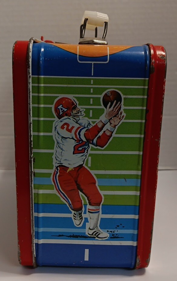 Vintage 1976 NFL Metal Lunchbox AFC NFC | eBay