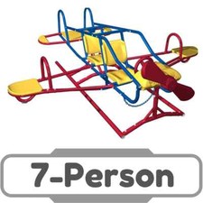 Lifetime Airplane Teeter Totter Ace Flyer 151110 Primary Color Kids Double Play