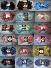 Lion Brand Fun Fur Solid Exotic Festive Print Stripe - New Select Type/Color