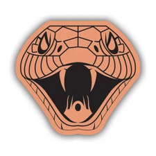 Snake Bite Sticker Decal - Weatherproof - snakebite hard hat hardhat