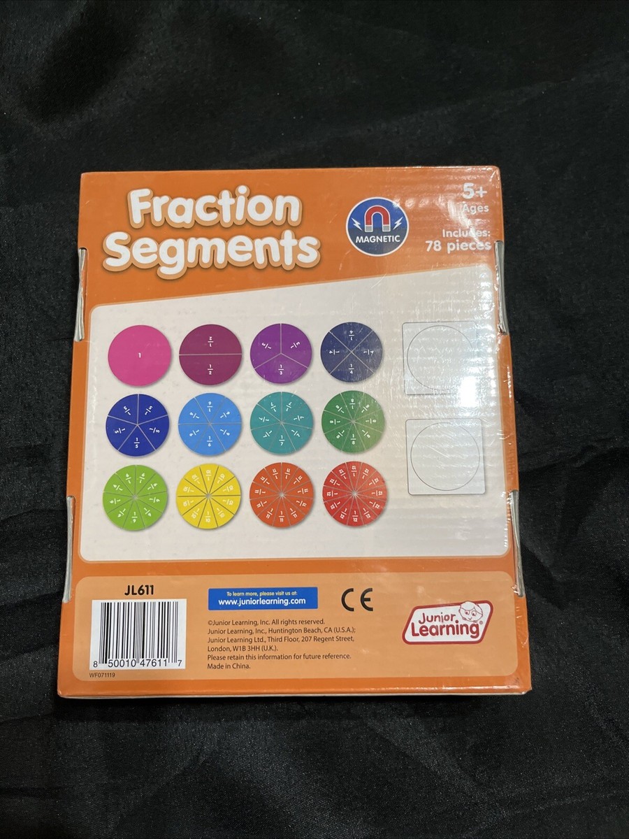 Junior Learning JRL611 Fraction Segments for sale online | eBay