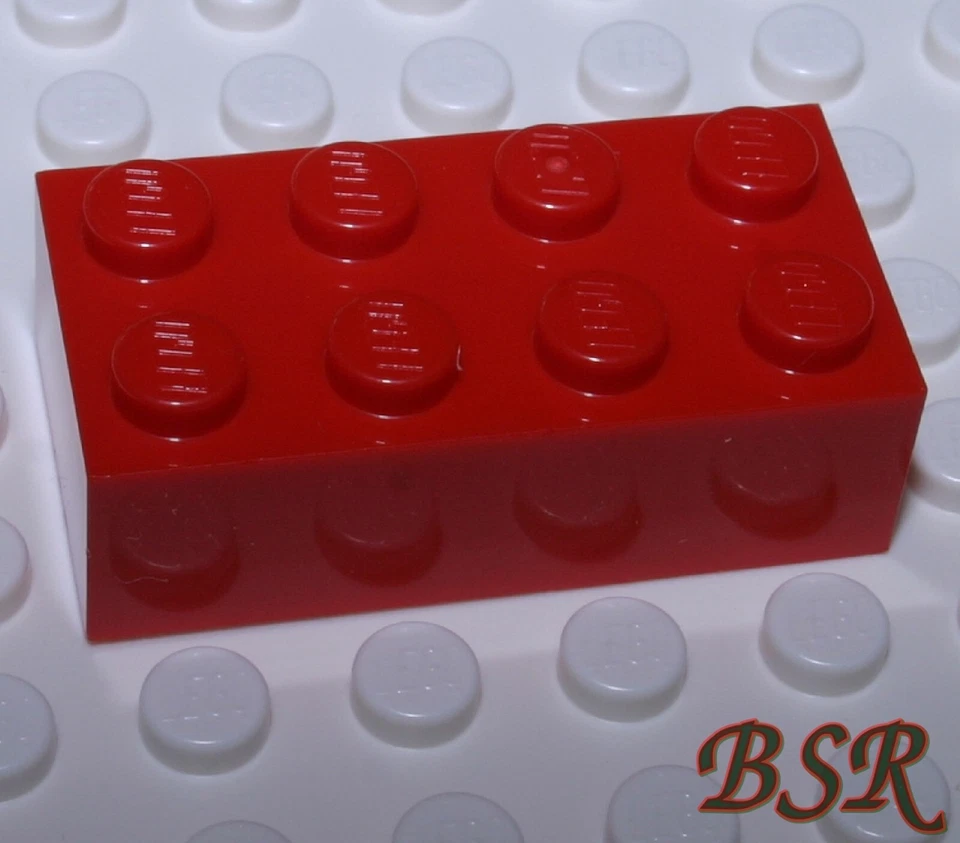 LEGO® rote 3001 Grundbausteine 2x4 Mengenwahl Basic Steine 300121 ! NEU !