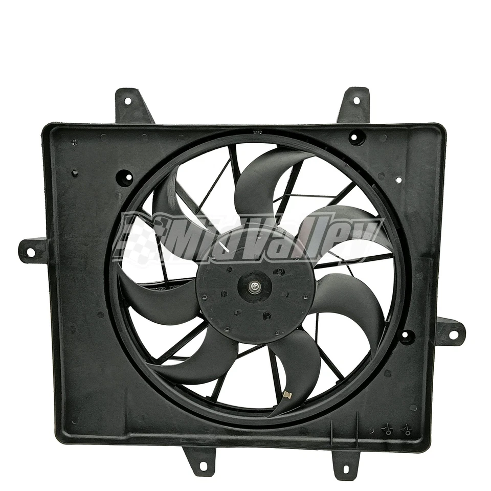 Conjunto de ventilador de refrigeração para radiador Chrysler PT Cruiser 2006-2010 - Imagem 2 de 4