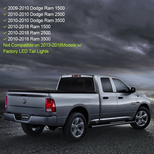NEW Pair Tail Light for 2011-2018 Ram 1500 & 2009-2010 Dodge Ram 1500 LH RH - Picture 5 of 13