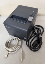 Epson TM-T20 Thermal Receipt Printer USB RJ-11 Jack Model M249A