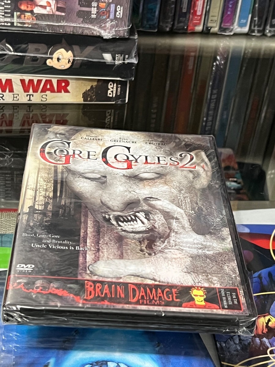 Gore Goyles 2 (DVD) Miles Finlayson, BRAIN DAMAGE FILMS! BRAND NEW