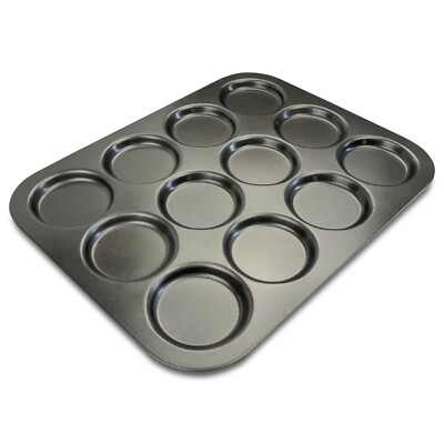 Muffin Top Pan Whoopie Pansuffin Pan Non Stick 12 Cavity Baking Moon Pie