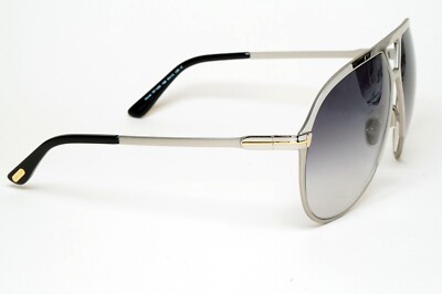 TOM FORD サングラス アビエーター シルバー Tom Ford Sunglasses Xavier Silver Grey Gradient Large Pilot Metal