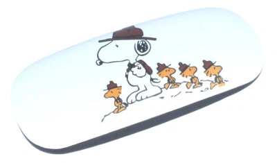 MARKENLOS super Brillenetui für Kinder "Snoopy mit Woodstock" Peanuts