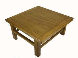 light wood square coffee table