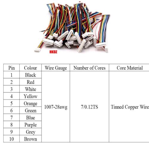 JST SH1.0mm SH1.25mm ZH1.5mm 2-10Pin Micro Connector PCB Socket Plug Wire Cable - Picture 7 of 63