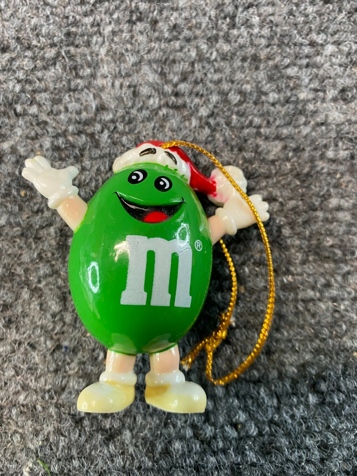 Green M&M Christmas Tree Decoration Candy Character Ornament  