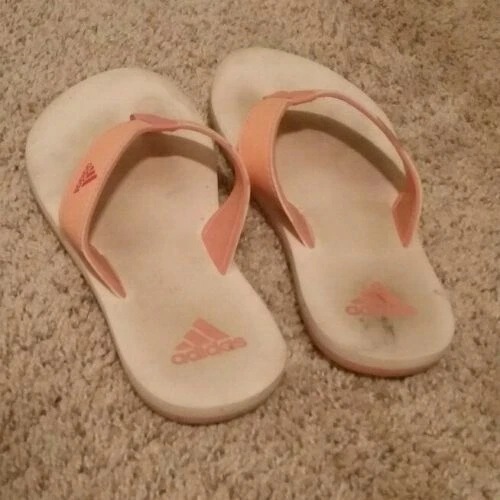 Adidas perizoma da spiaggia sandali morbidi 1 ragazza americana bianco e rosa CP9379 buoni spedizione gratuita