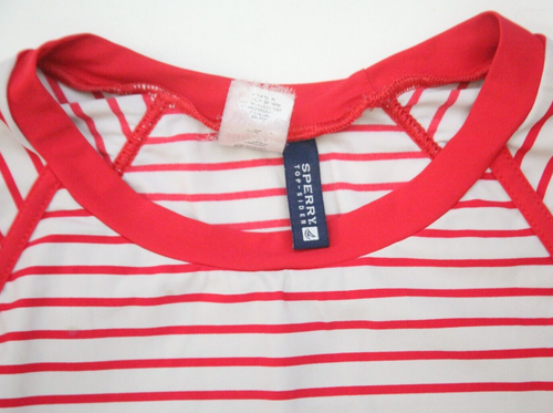 Small Sperry Top-Sider T-Shirt Long Sleeve Crewneck Poly Spandex Women's WS774 - Picture 4 of 6