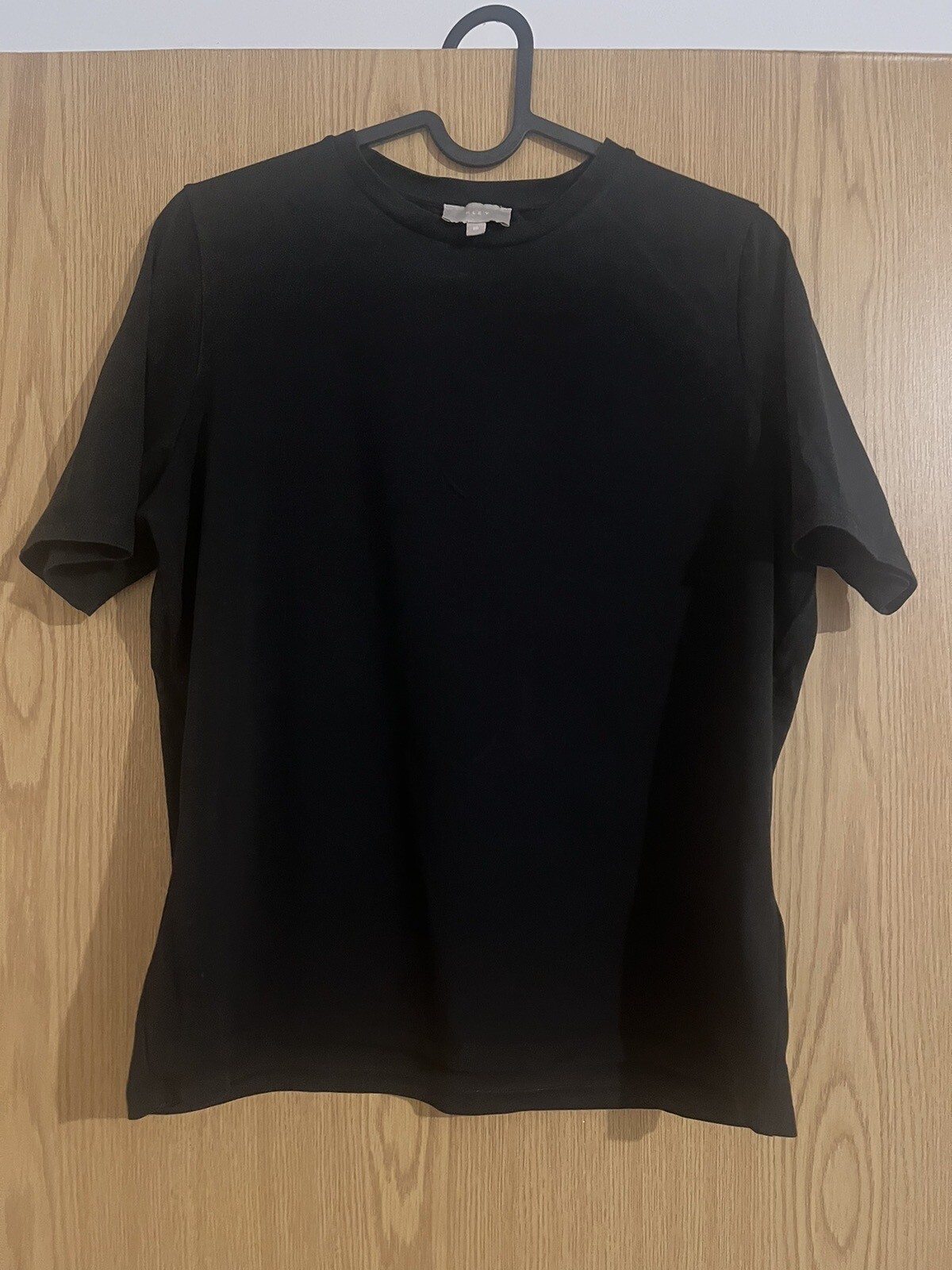Kley Black Plain T Shirt Size 10