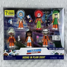 Roblox DEVSERIES Jailbreak Hiding In Plain Sight 6 Action Figures Virtual Code