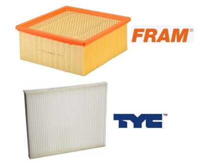 Kit Engine and Cabin Air Filter For Dodge Ram 2500 6.7L Diesel 2007-2017