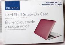 INSIGNIA HARD SHELL SNAP-ON CASE FOR  MACBOOK AIR 13" VIOLET - NS-MMA13U-C