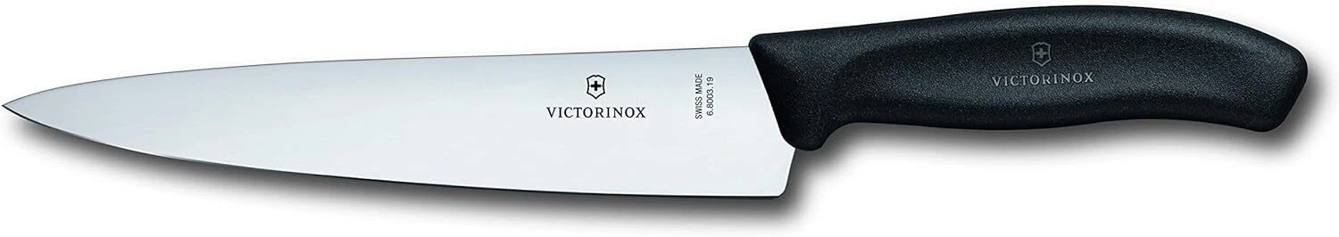 VICTORINOX (Victorinox) Chefnife Carving Knife 19cm Black Swiss Classic Che