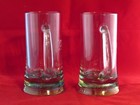 Set of 2 Etched Glass Mom & Dad Beer 16 oz Mugs — photo 4