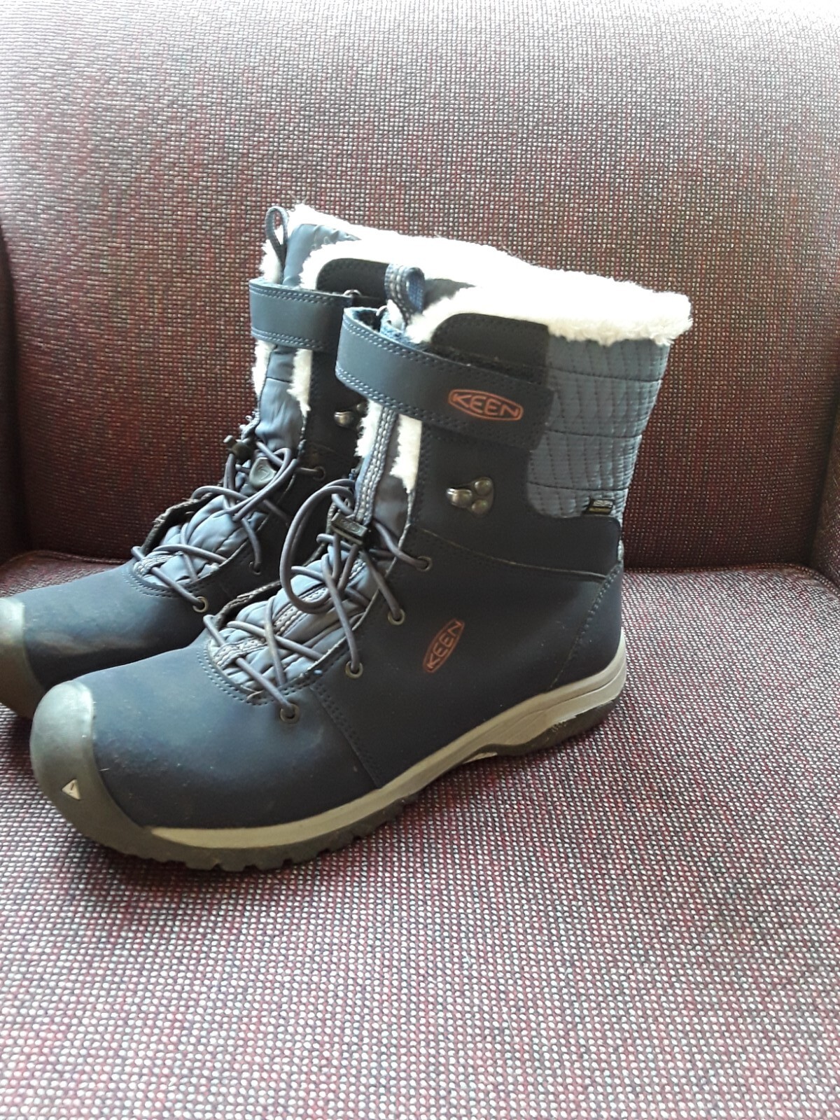 Stivali invernali Keen bambino grande taglia 7 blu