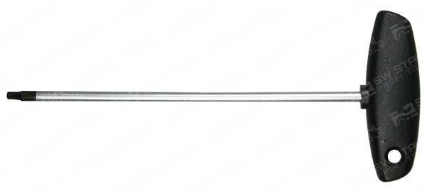 T-Griff Schraubendreher, T-Profil, T20 X 200 Mm Chrom-Vanadium 02012L Sw-Stahl-image