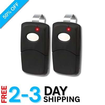 2-Pack Garage Door Remotes for Linear Multi-Code - Fast DIY Programming Included