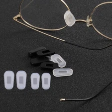 10 Pair/Lot Silicone Eyeglass Soft Nose Pad Anti-Slip Tool for Sunglasses