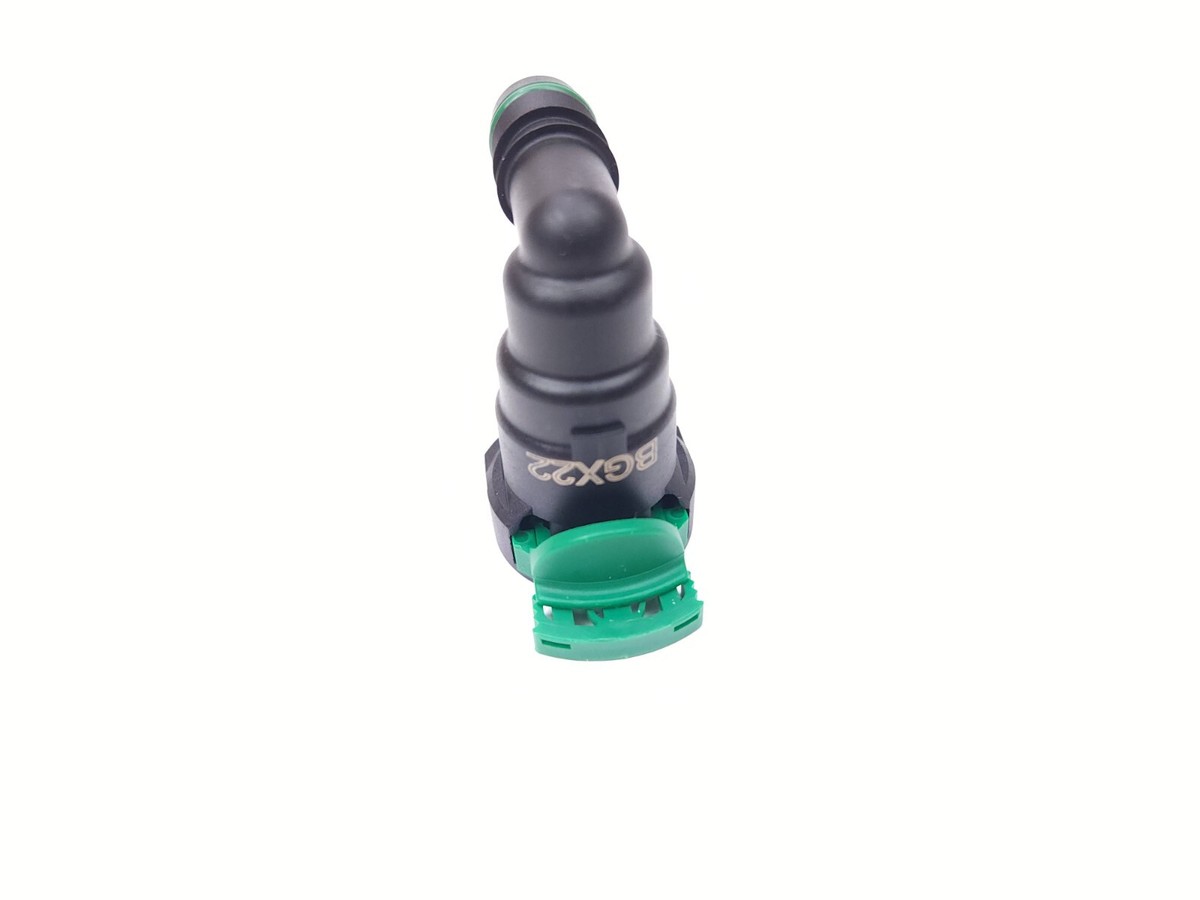 Norma Group Push-to-Connect Fitting, 3/8 Inch, SAE J2044 Elbow – Perfect For Fuel Or Fluid Lines