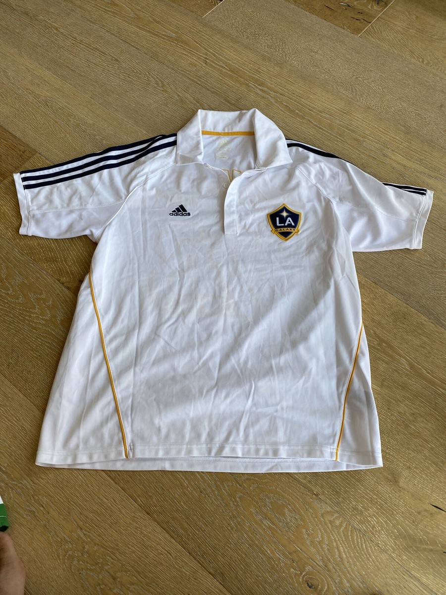 Authentic Adidas LA Galaxy #23 David Beckham Adult M Clima
