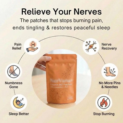 Avalaine Nervana+ Vitamin B12 Patches With Magnesium 30 Pieces Soothing Patches. - Picture 5 of 10