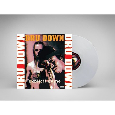 Dru Down - Explicit Game OG Cover Transparent Vinyl  (1994 - EU - Reissue)