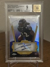2011 Topps Chrome Torrey Smith Finest Freshman Auto Refractor #5/5