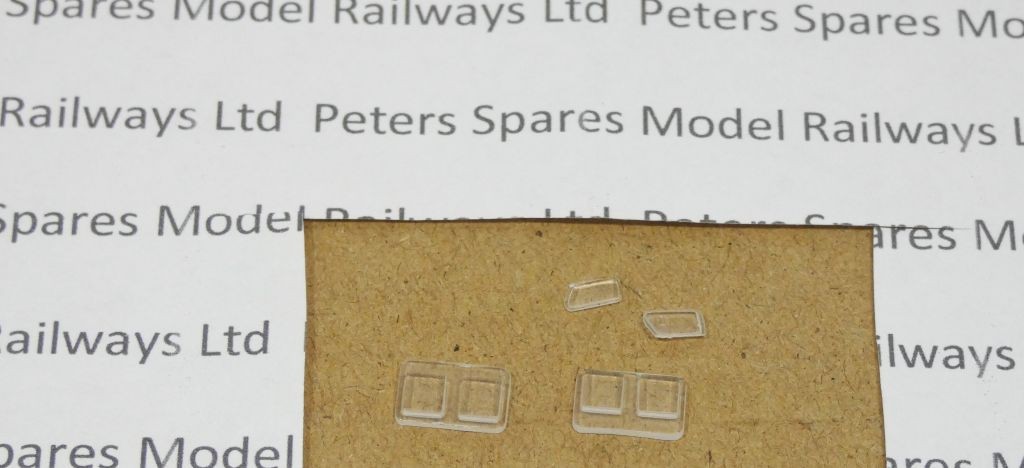 Dapol 116107 Britannia N Gauge Glazing Set