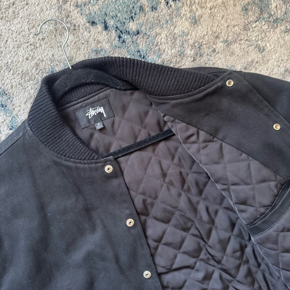 Stussy Souvenir Stadium Bomber Jacket Size M | eBay