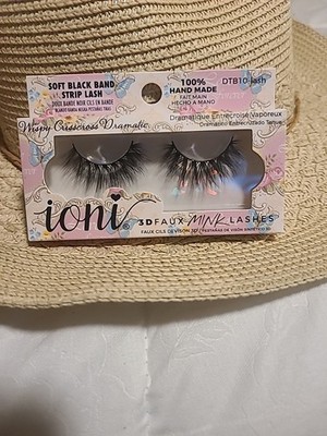 Ioni Eyelashes 3D Faux Mink Lashes Various Collections - Reusable 100% Handmade